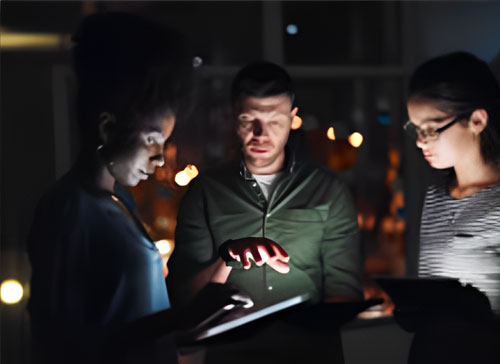 CenturyLink dark photography style