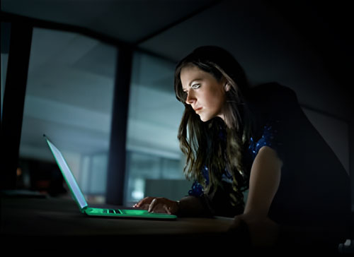 CenturyLink dark photography style